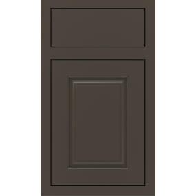 Inset Forest Floor Dark Finish Inset Cabinets