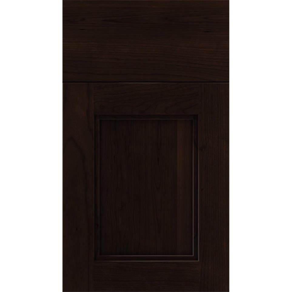 Square Cappuccino Dark Finish Square Cabinets