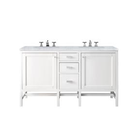 Base with Sink Top Glossy White White Vanities