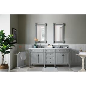 Base with Sink Top Urban Gray Grey / Black Vanities