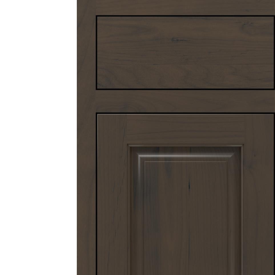 Square Shadow Dark Finish Square Cabinets