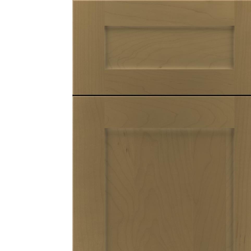 5 Piece Frappe Medium Finish 5 Piece Cabinets