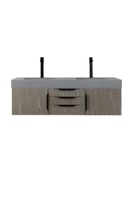 Base with Sink Top Ash Gray Light Finish Vanities