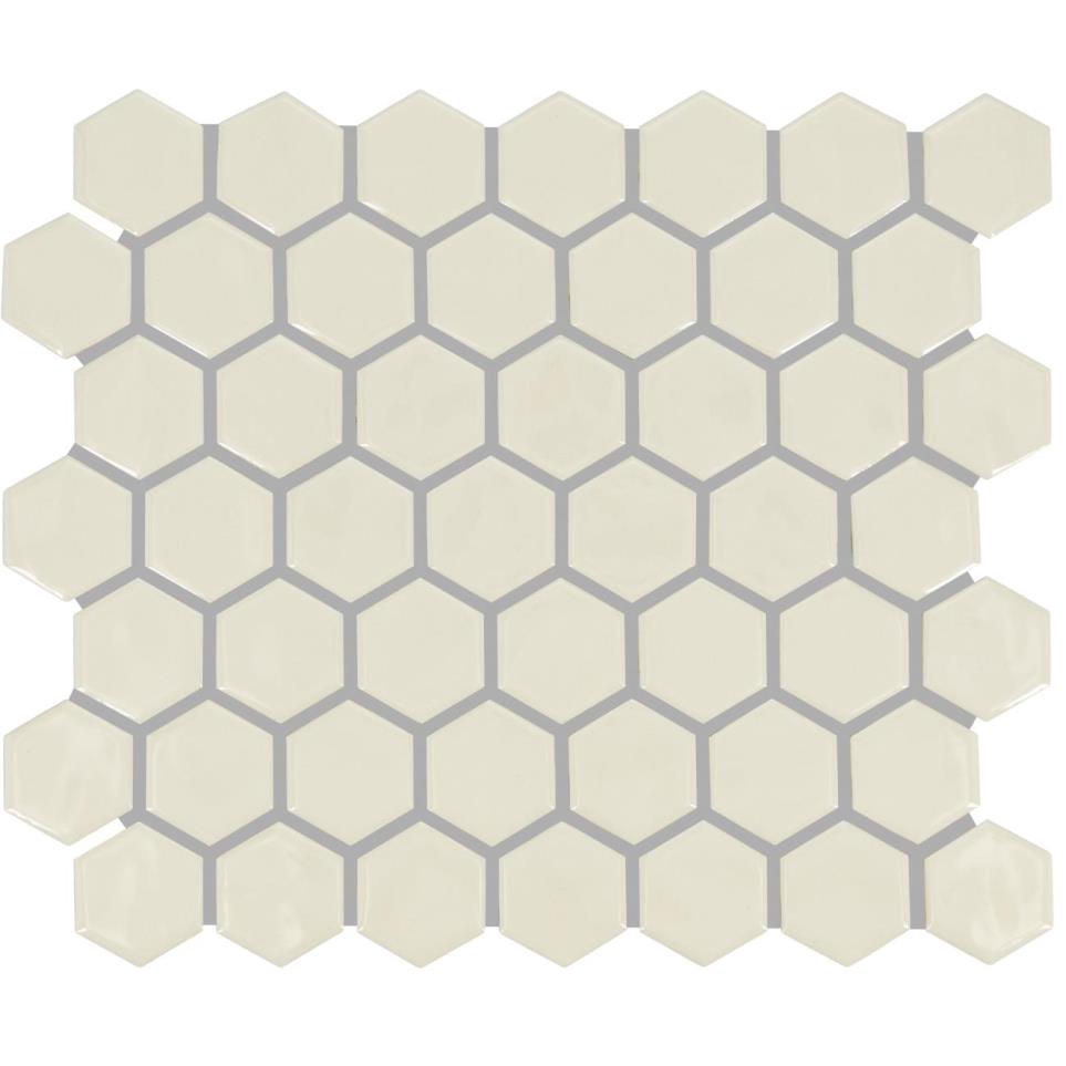 Mosaic Nordic Sand Glossy Pink Tile