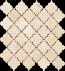 Mosaic Img Cremalant Beige/Tan Tile