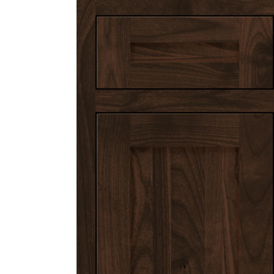 Inset Rodeo Dark Finish Inset Cabinets