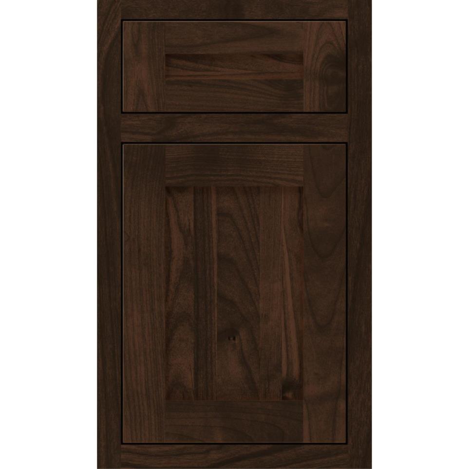 Inset Rodeo Dark Finish Inset Cabinets