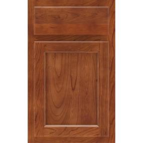 Square Cattail Medium Finish Square Cabinets