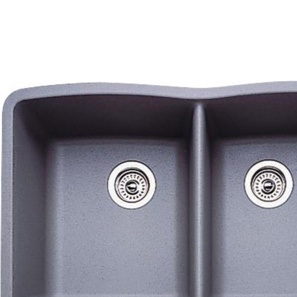 Metallic Gray Grey / Black Sinks