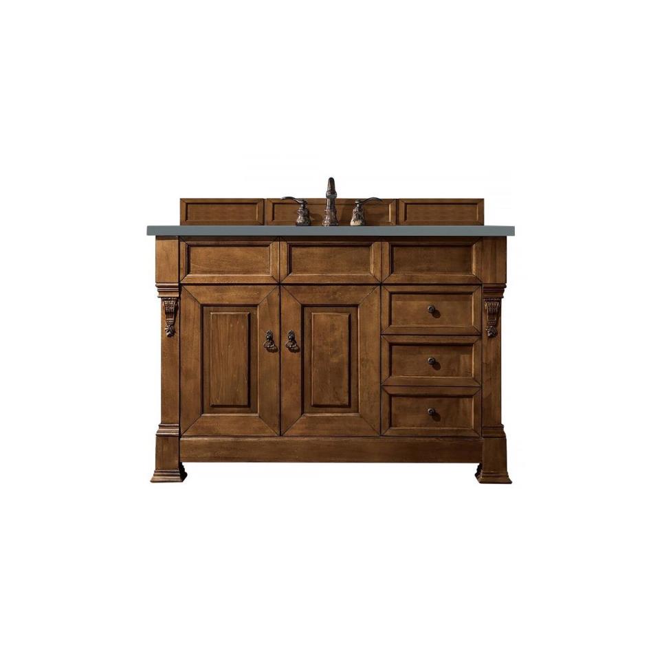 Base with Sink Top Country Oak Medium Finish Vanities