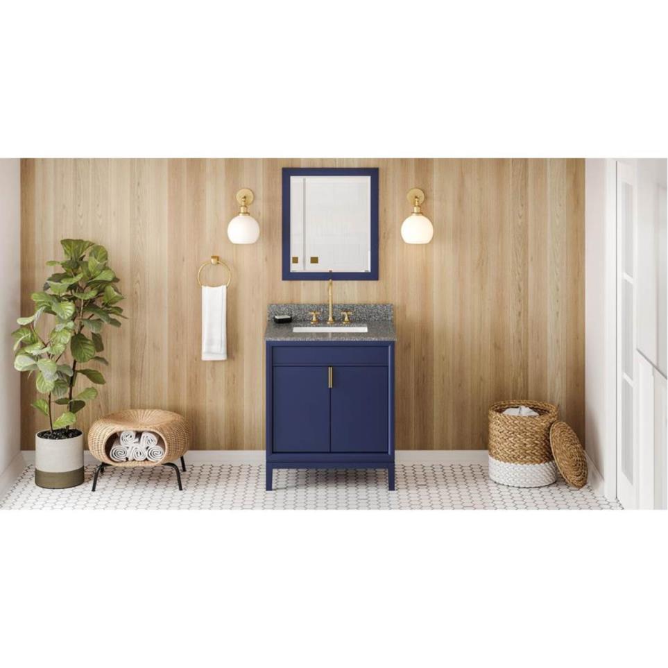 Base with Sink Top Hale Blue Blue / Purple Vanities