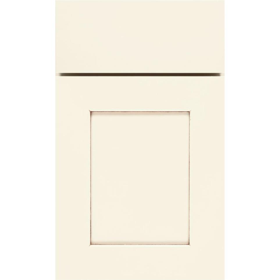 Square Coconut Toasted Almond Glaze - Paint Square Cabinets