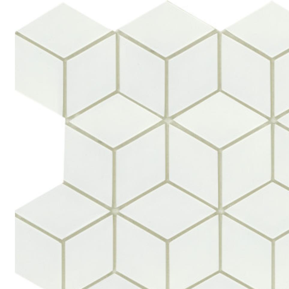 Mosaic White White Tile