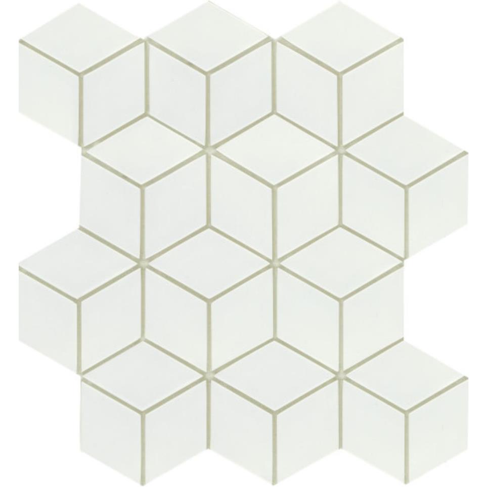 Mosaic White White Tile