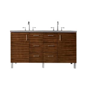 Base with Sink Top American Walnut Medium Finish Vanities