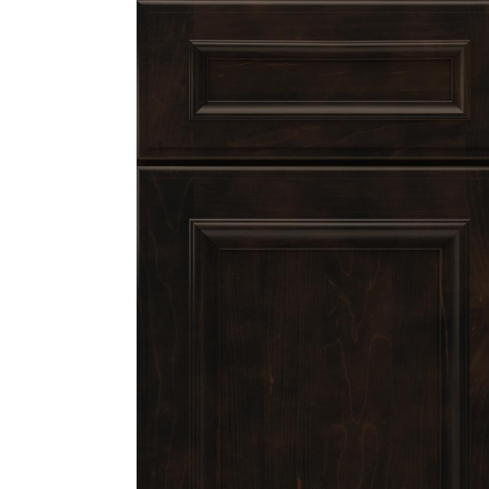 5 Piece Stout Dark Finish 5 Piece Cabinets