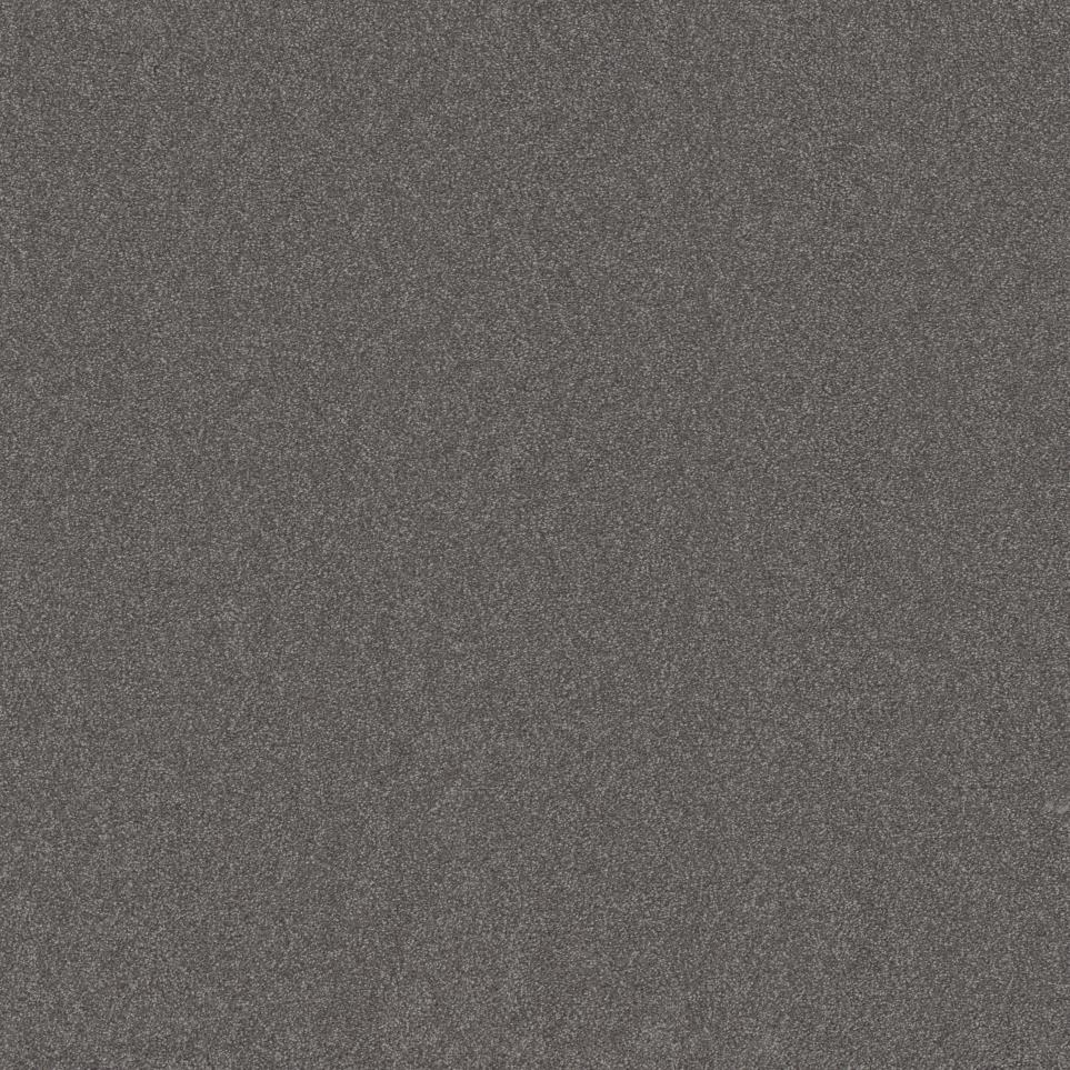 Textured Saxony Centime Gray Carpet