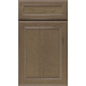 Square Burlap Medium Finish Square Cabinets