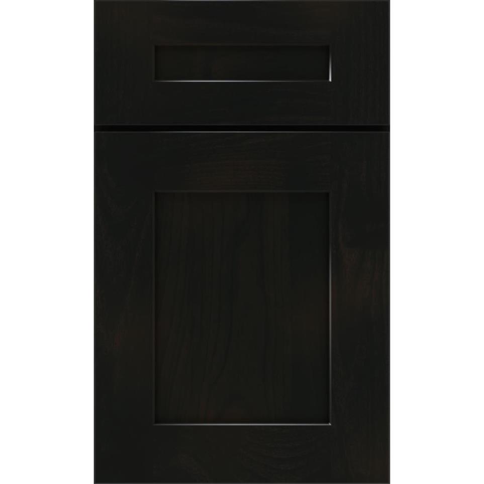 Square Chocolate Dark Finish Square Cabinets