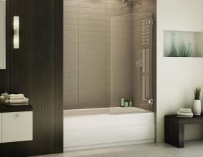 Door Brushed Nickel Nickel Showers