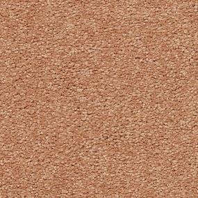 Textured Saxony Nutmeg Frost Orange Carpet