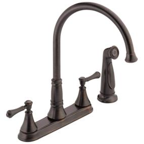 Kitchen Venetian Bronze Bronze Faucets