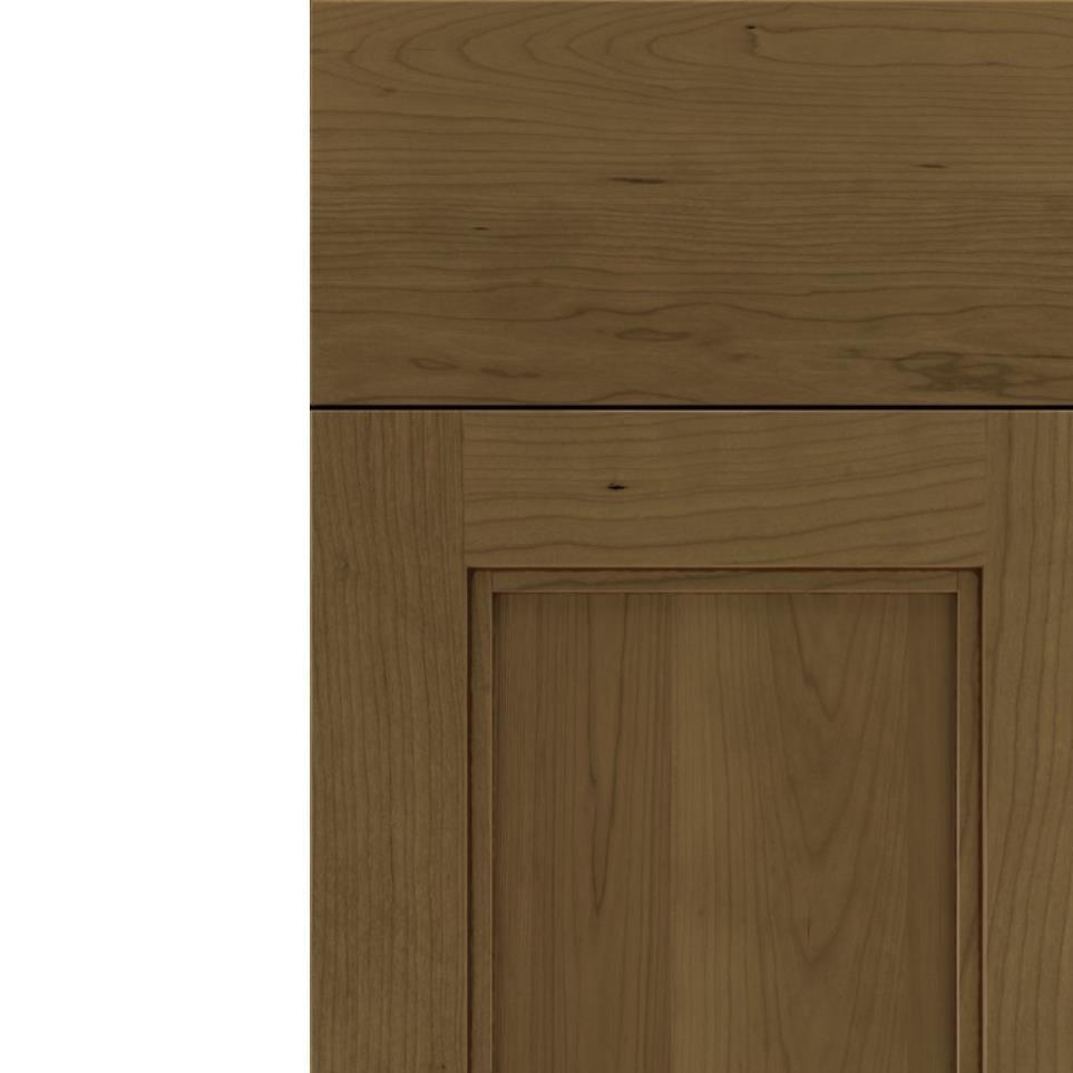 Square Frappe Mocha Glaze Glaze - Stain Square Cabinets