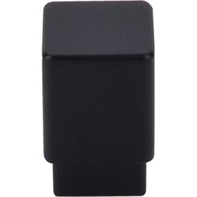 Knob Flat Black Black Hardware