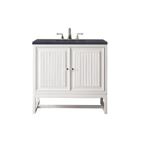 Base with Sink Top Glossy White White Vanities