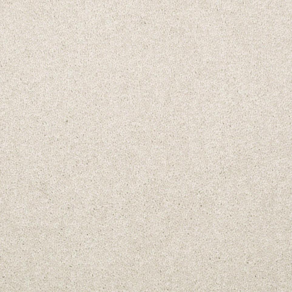 Textured Saxony Cement White Carpet