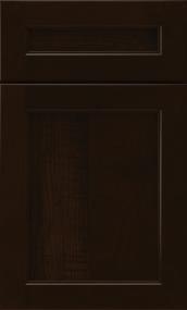 5 Piece Mane Dark Finish 5 Piece Cabinets