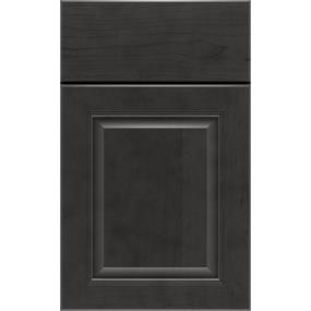 Square Storm Dark Finish Square Cabinets