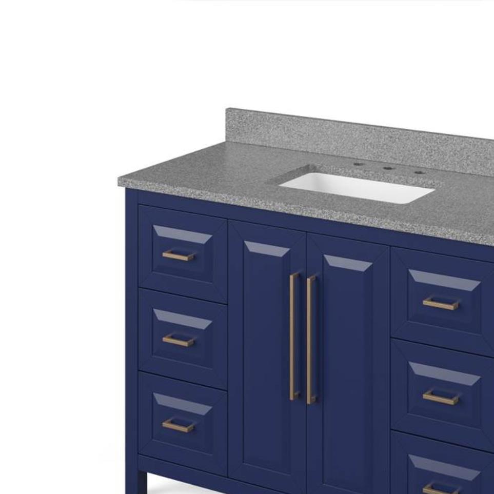 Base with Sink Top Hale Blue Blue / Purple Vanities