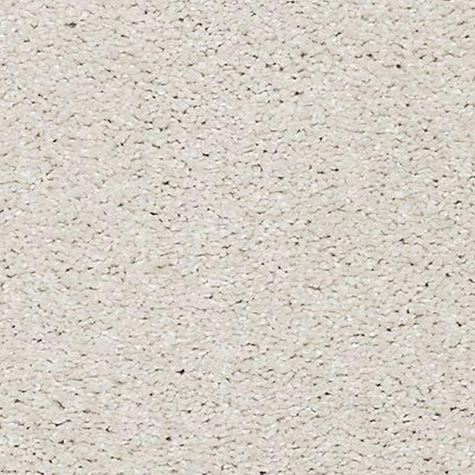 Textured Saxony Full Moon White Carpet