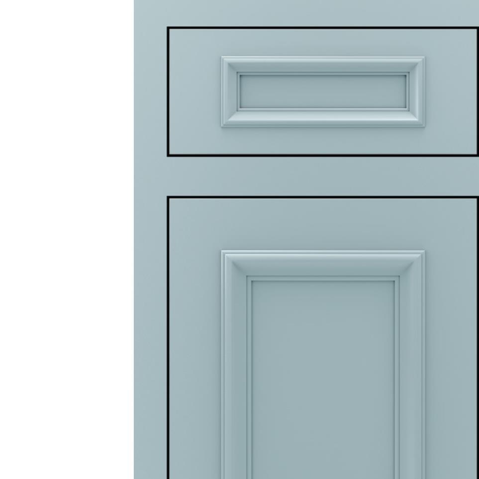 Square Interesting Aqua Paint - Other Square Cabinets