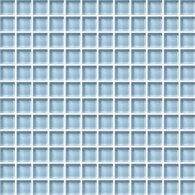 Mosaic Blue Lagoon Glass Blue Tile