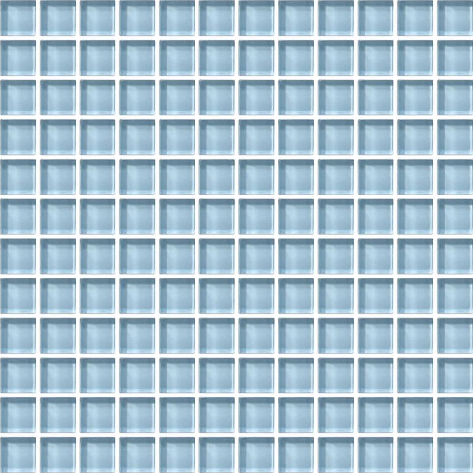 Mosaic Blue Lagoon Glass Blue Tile