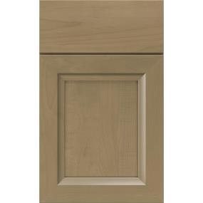 Square Buckskin Medium Finish Square Cabinets