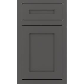 Square Peppercorn Paint - Grey Square Cabinets