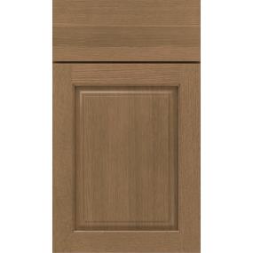 Square Buckskin Medium Finish Square Cabinets