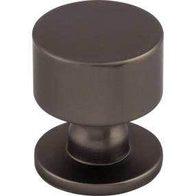 Knob Ash Gray Chrome Knobs