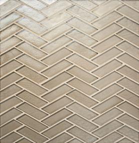 Mosaic Sandbar Glass Beige/Tan Tile