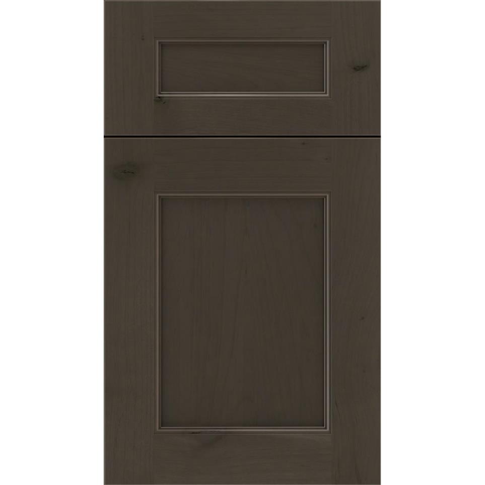 Square Thunder Dark Finish Square Cabinets