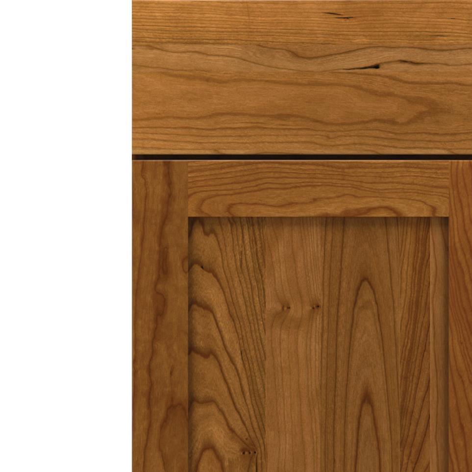 Square Single Malt Medium Finish Square Cabinets