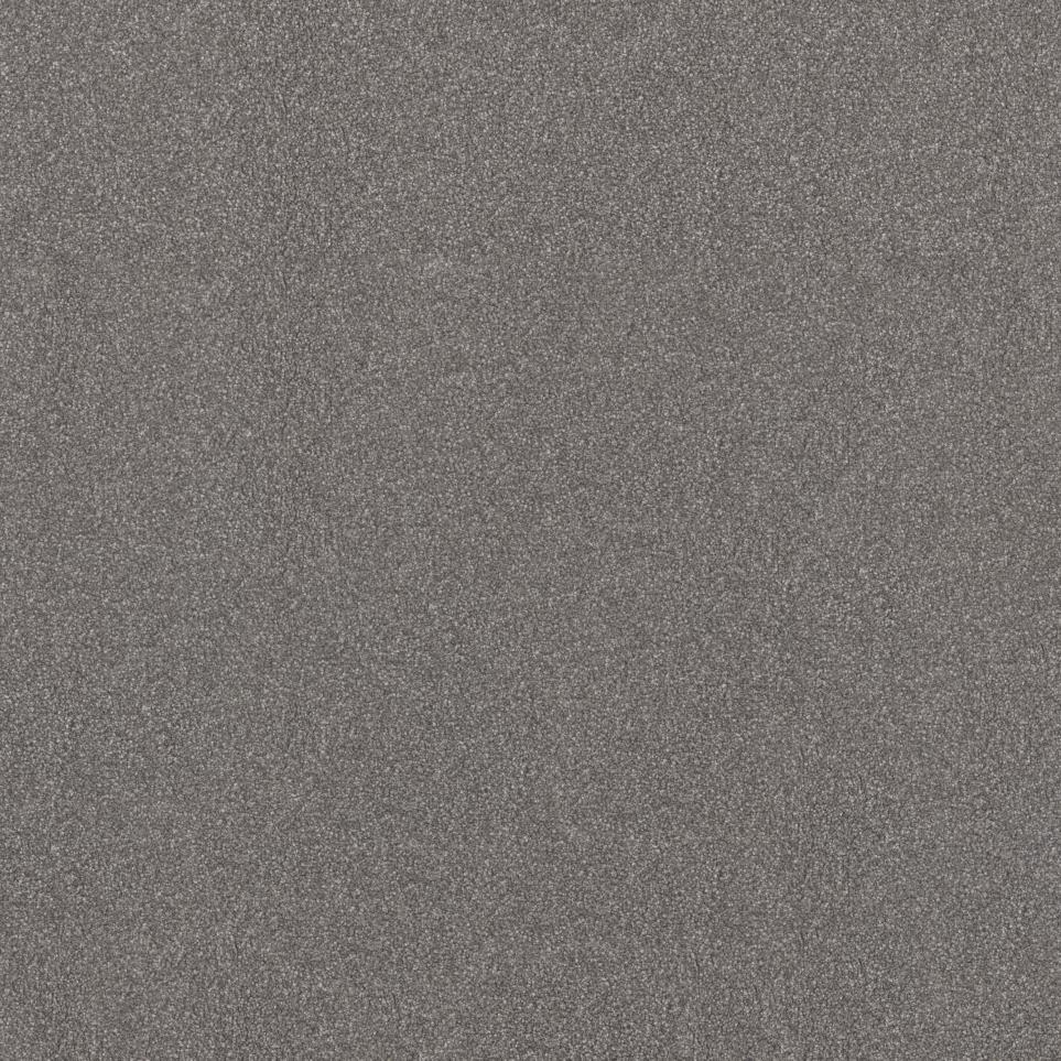 Textured Saxony Rin Tin Tin Gray Carpet
