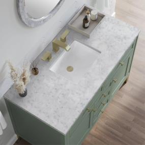 Base with Sink Top Smokey Celadon Green Vanities