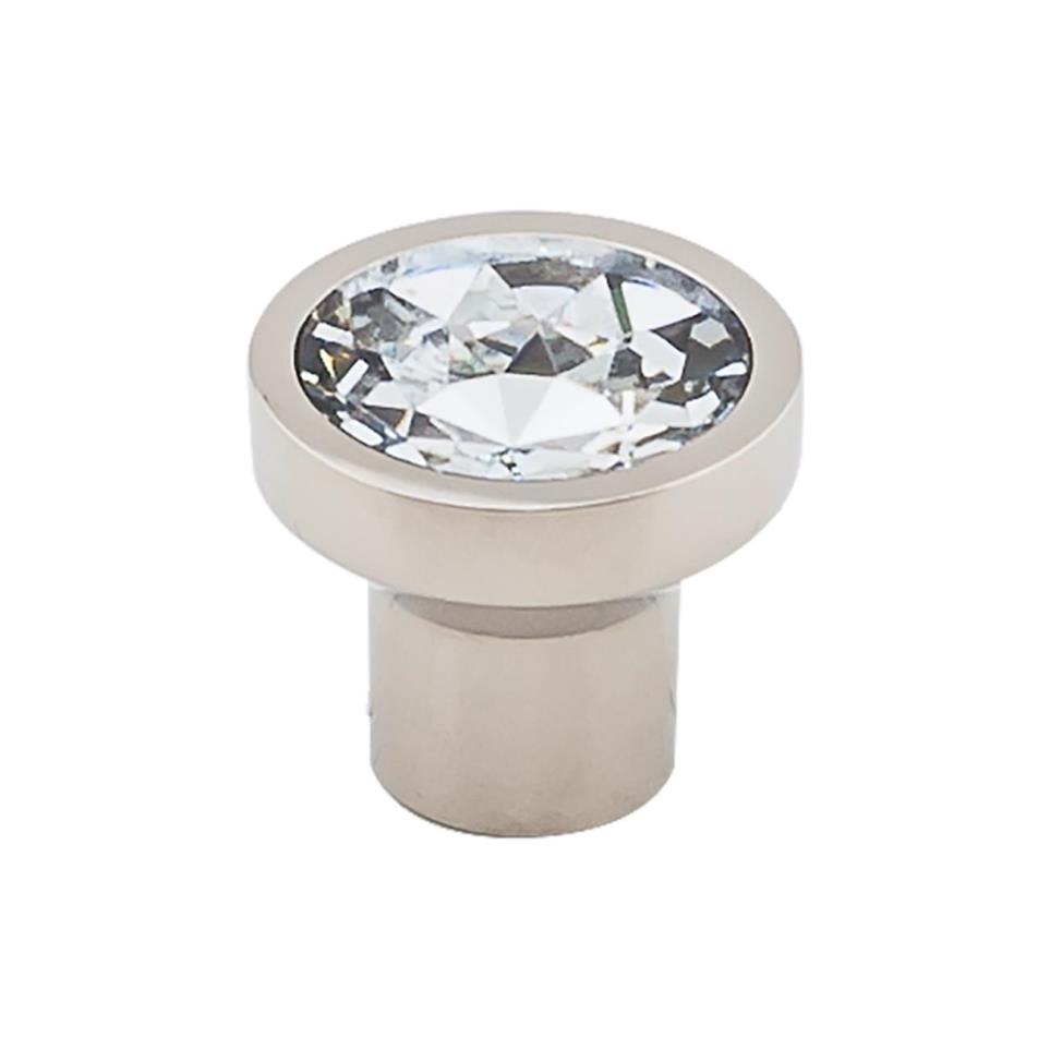 Knob Polished Nickel Base Nickel Knobs