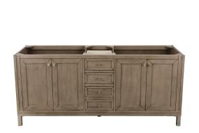 Base with Sink Top White Washed Walnut Light Finish Vanities