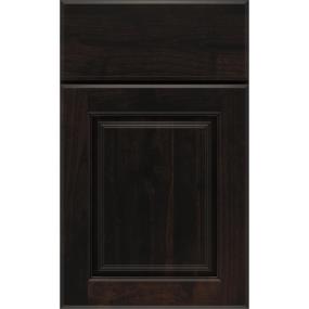 Square Chocolate Dark Finish Square Cabinets