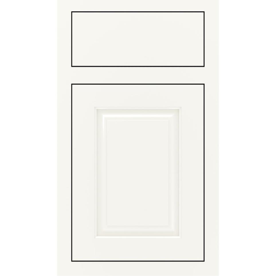 Inset Sterling White Paint - White Inset Cabinets